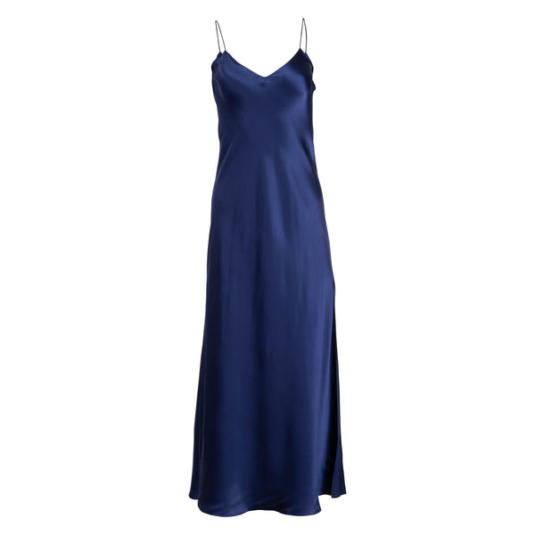 navy dress slip Navy Maxi Slip Dress
