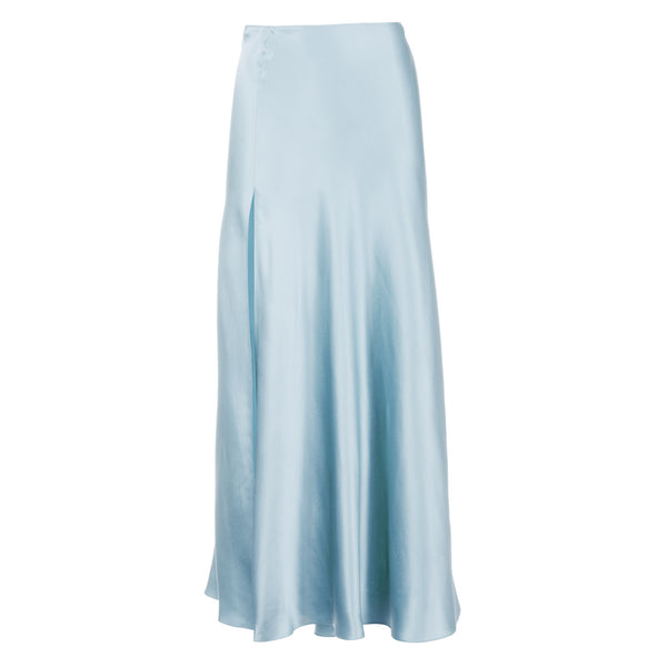 スカート FOG LONG MESH SKIRTDEEP BLUE Topshop sheer dobby mesh panelled 90s length skirt in
