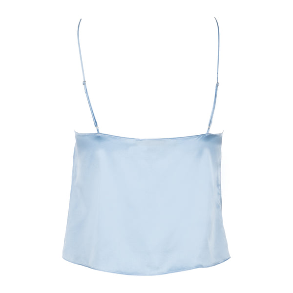 トップス VIVIANO asymmetric cami top blue size:M VIVIANO / Asymmetric Cami Top | JURK shop tokyo