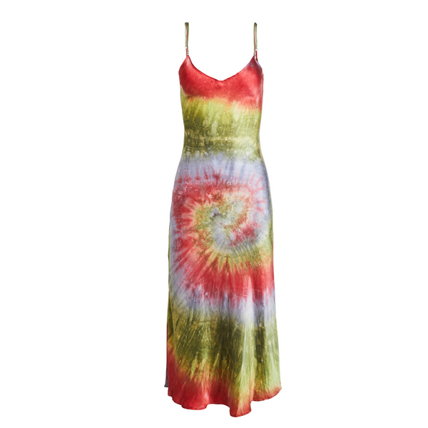 Sienna Hand Dyed Midi Slip Dress