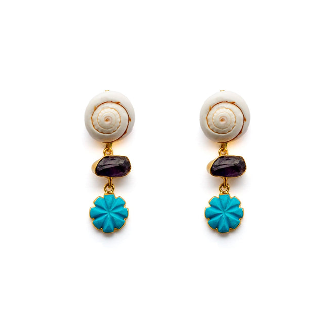 dannijo Calcite Earrings