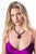 Plum Cape Necklace