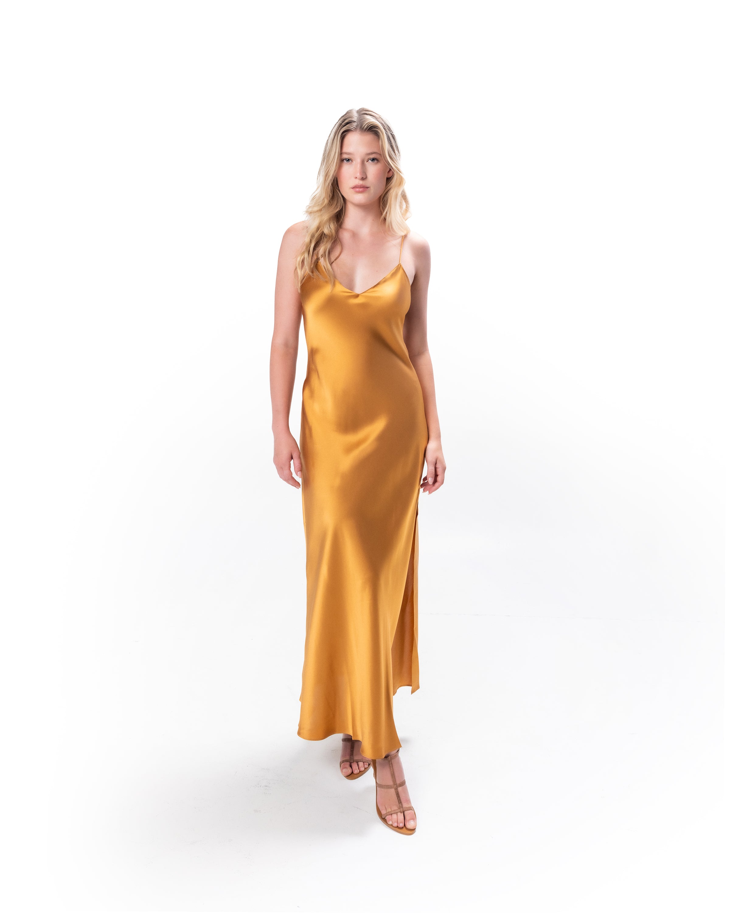 New Bronze Mossy Maxi Slip Dress | Dannijo New Bronze Mossy Maxi Slip Dress | Dannijo