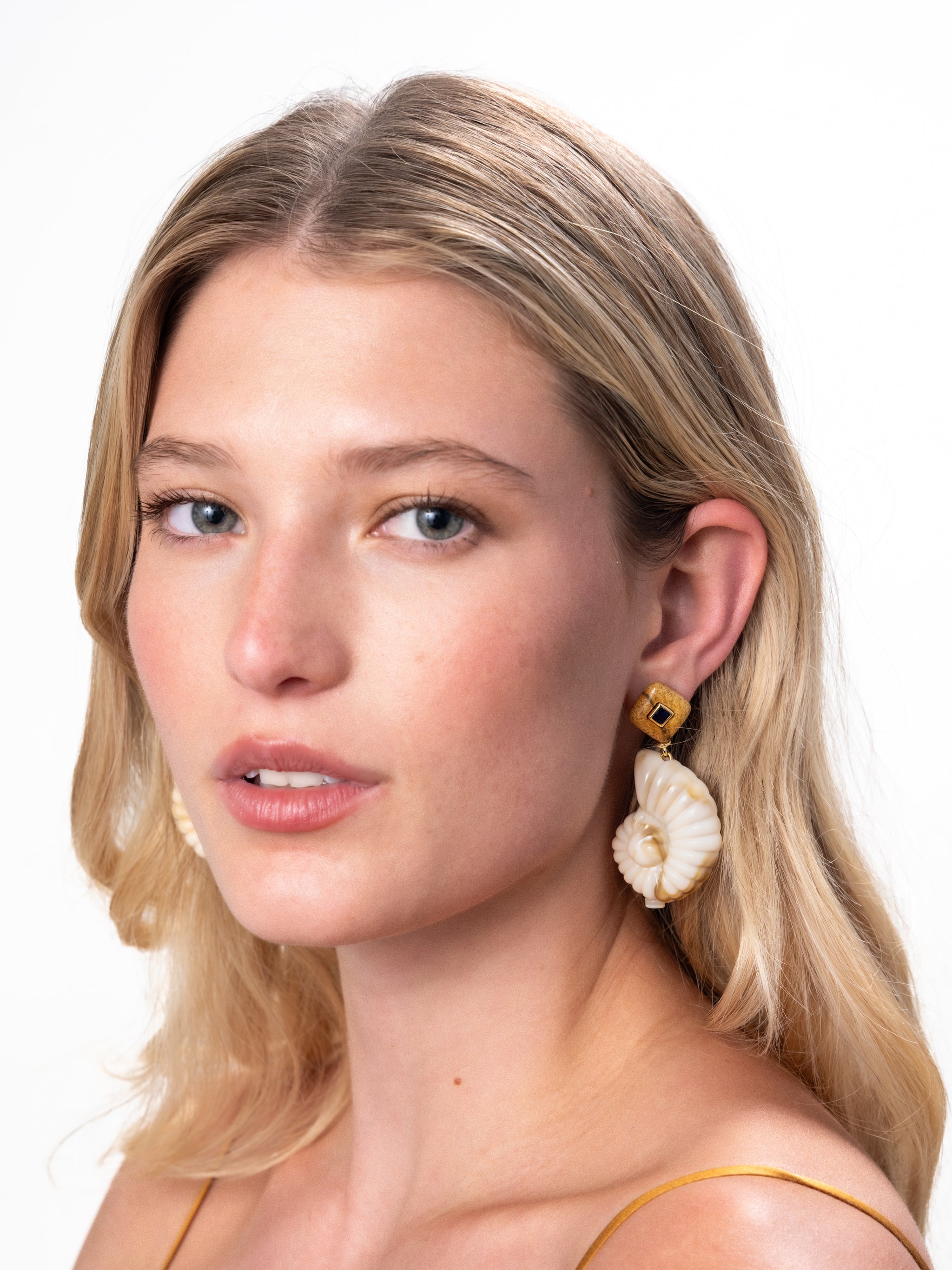 Bone Madaket Earrings