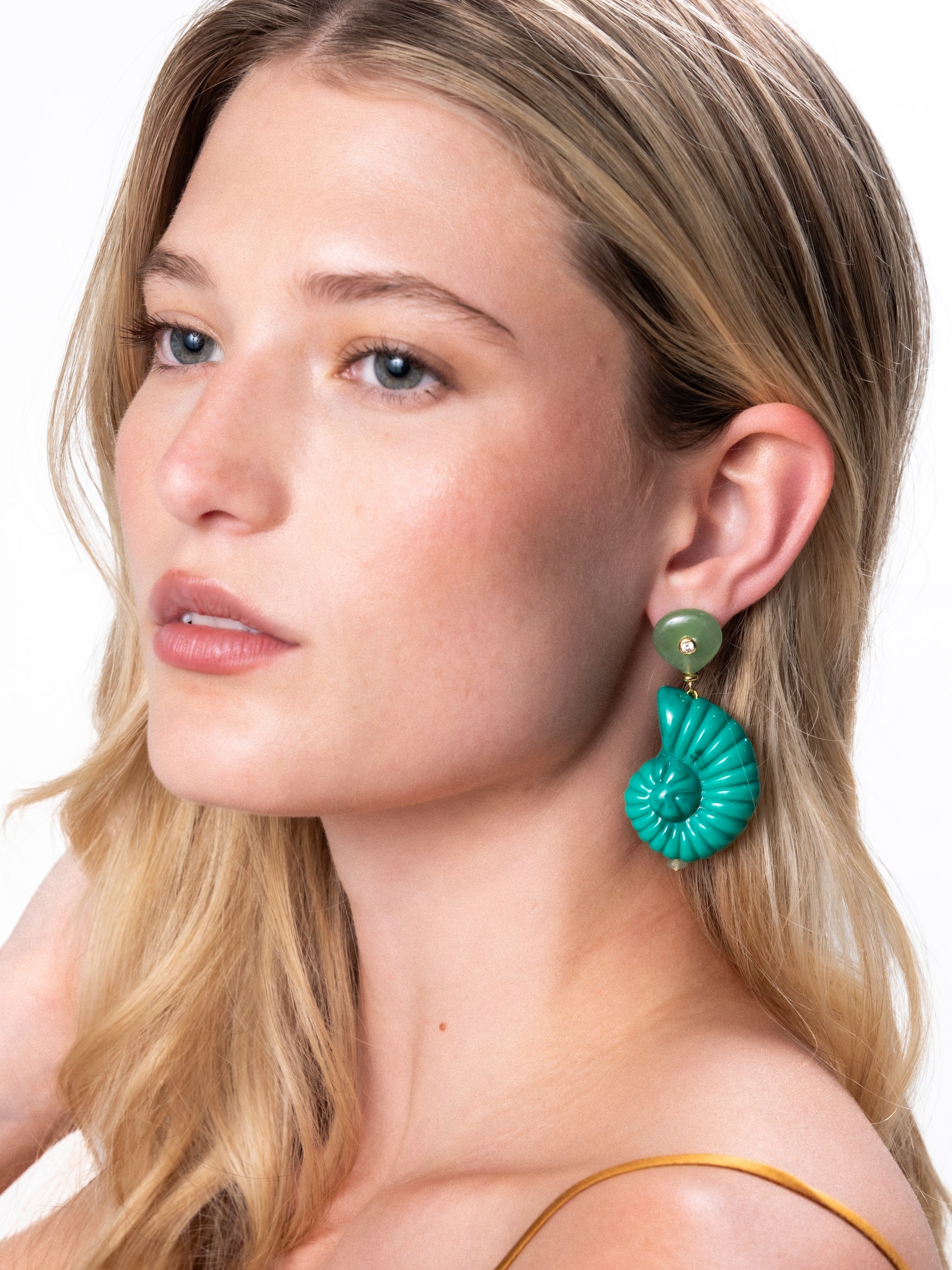 Green Madaket Earrings