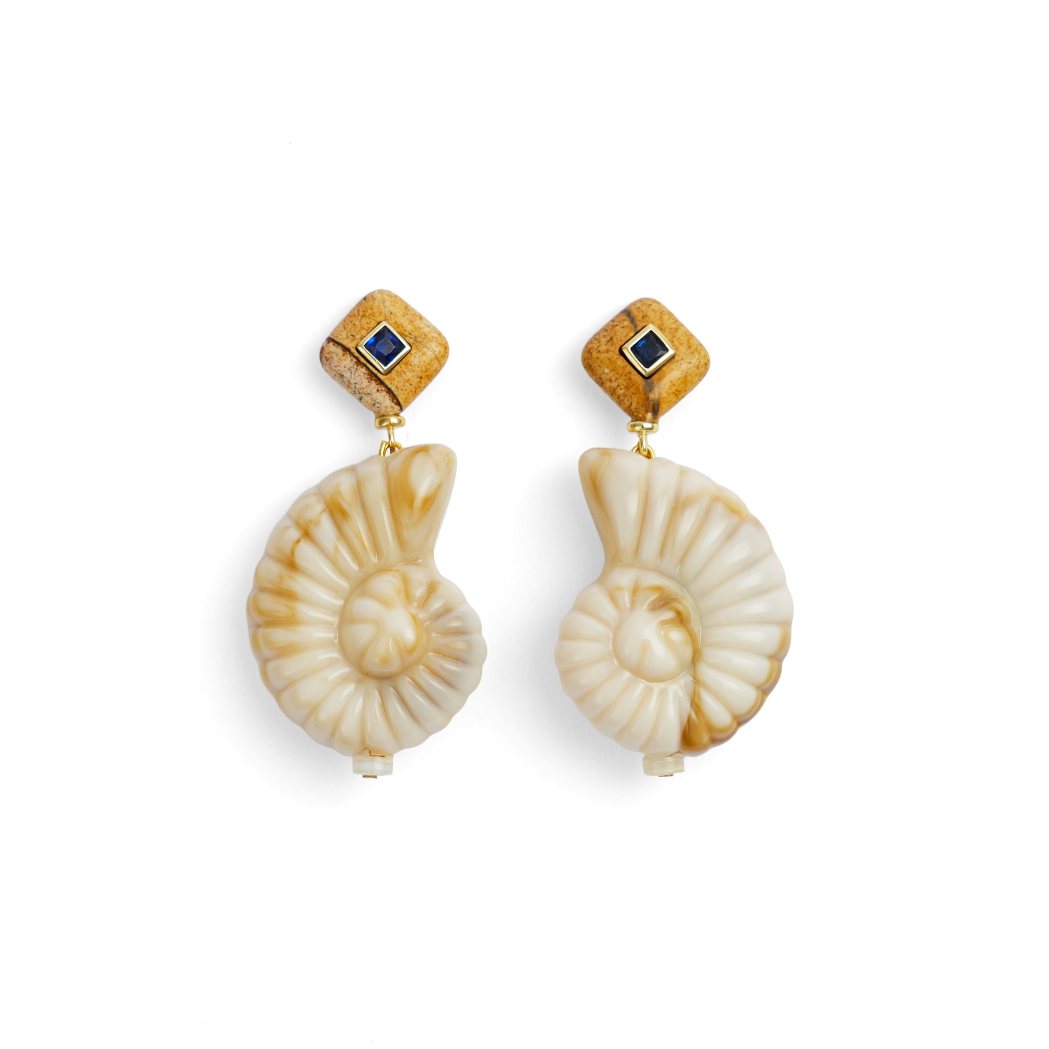 Bone Madaket Earrings
