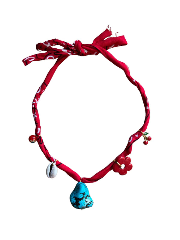 Red Bandana Wrap