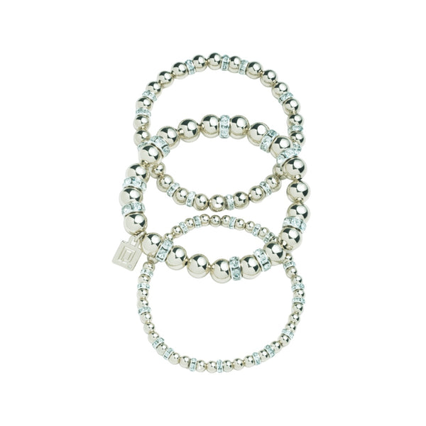 Isabel Silver Bracelet Set