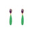 Enoki Tear Drop Earrings