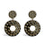 Ziva Gold Clip-On Earrings