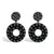 Ziva Silver Clip-On Earrings