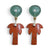Red Jasper Jettie Earrings