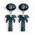 Green Malachite Jettie Earrings