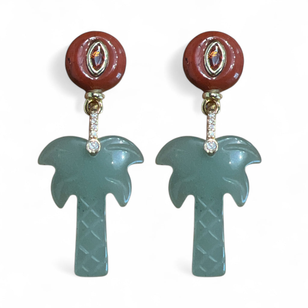 Green Aventurine Jettie Earrings | Dannijo