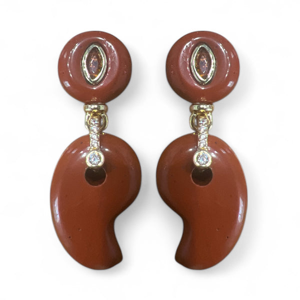 Jasper Earrings
