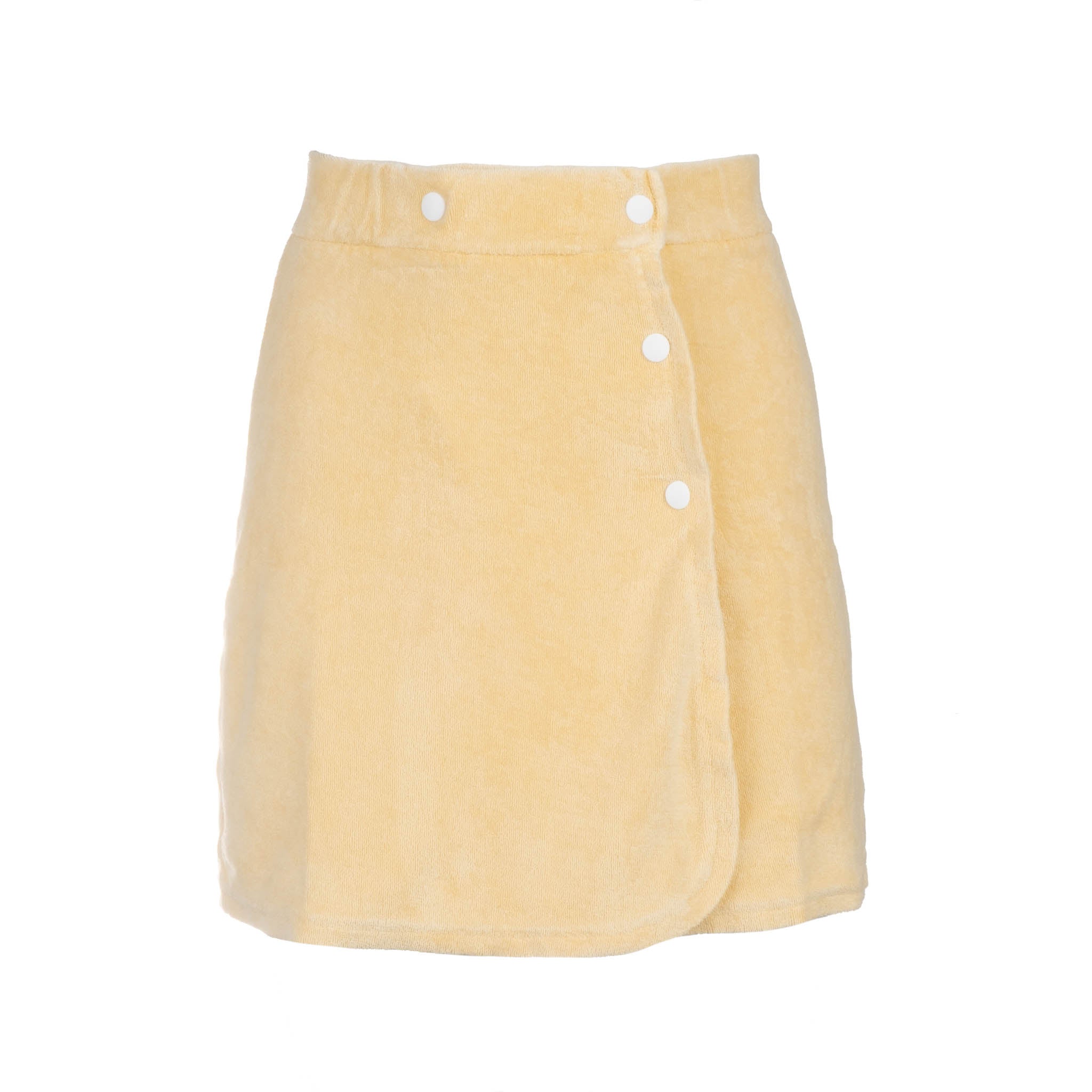 Vanilla Terry Wrap Skirt - Dannijo