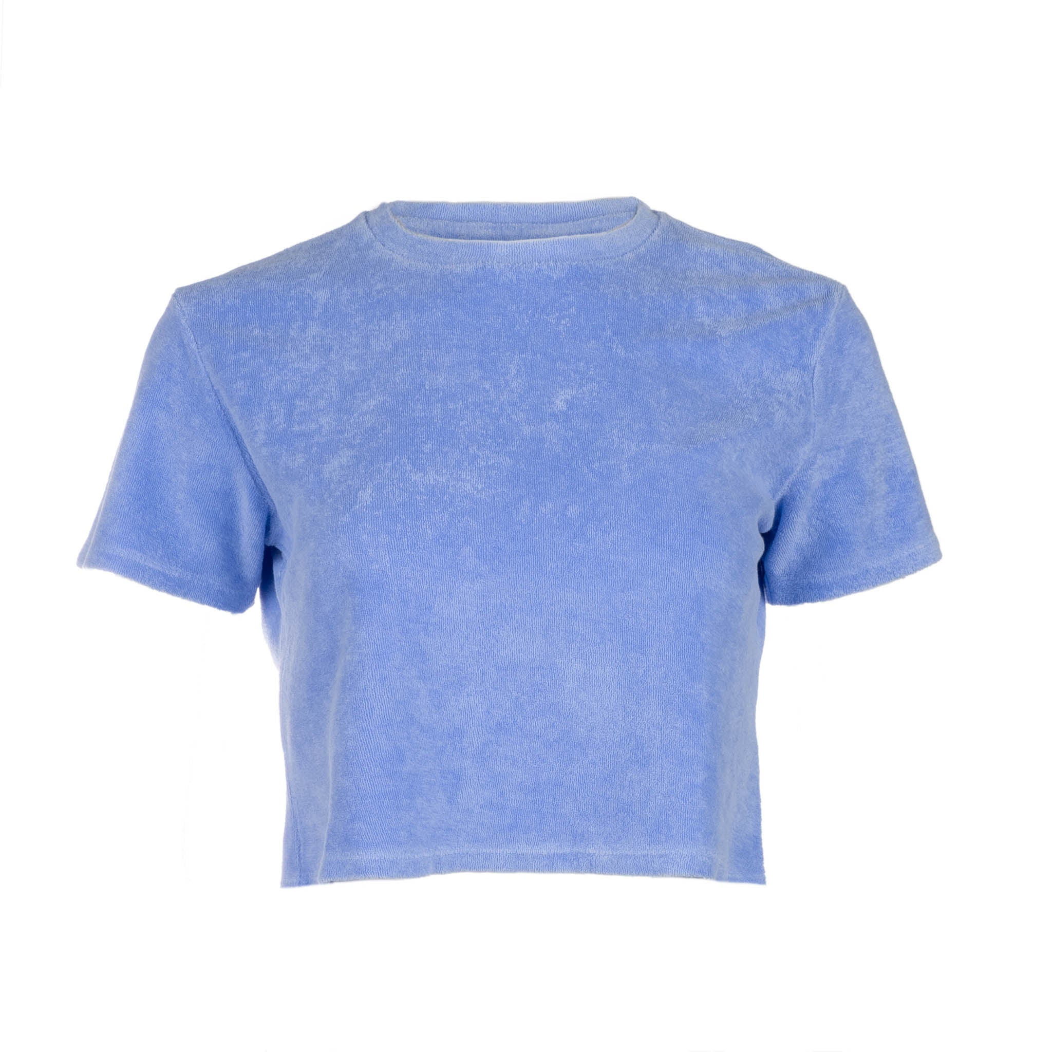 Blue Terry Crop Top - Dannijo