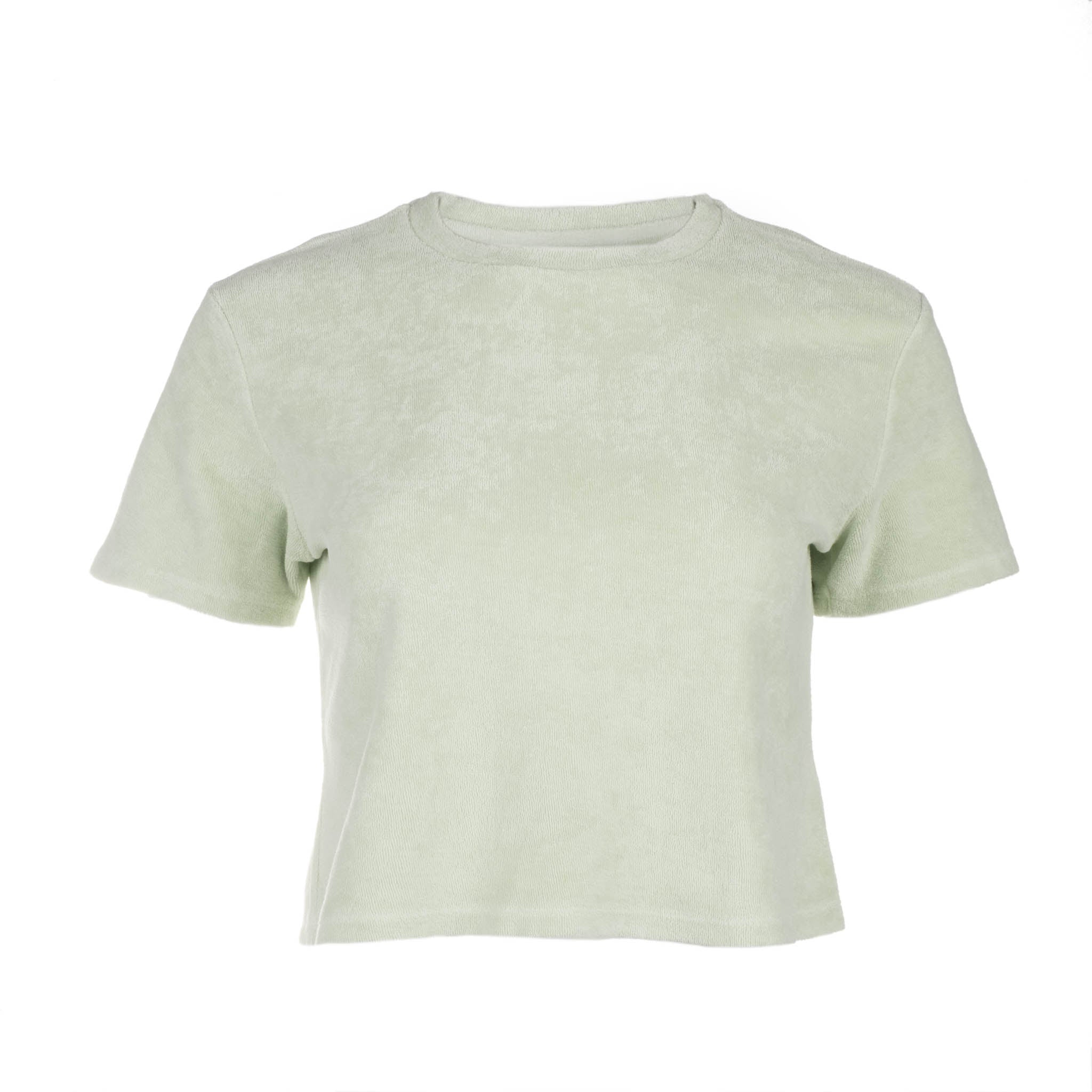 Green Terry Crop Top - Dannijo