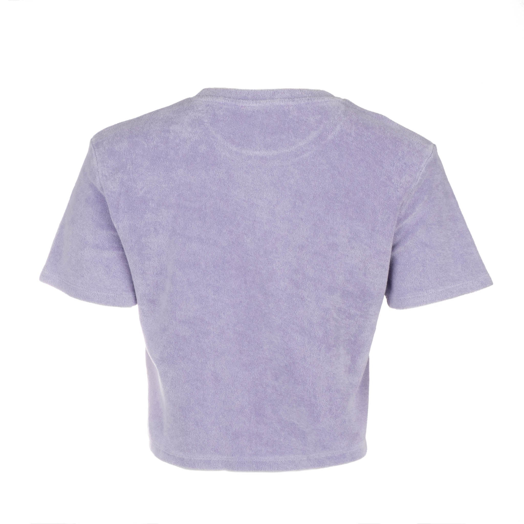 Purple Terry Crop Top - Dannijo