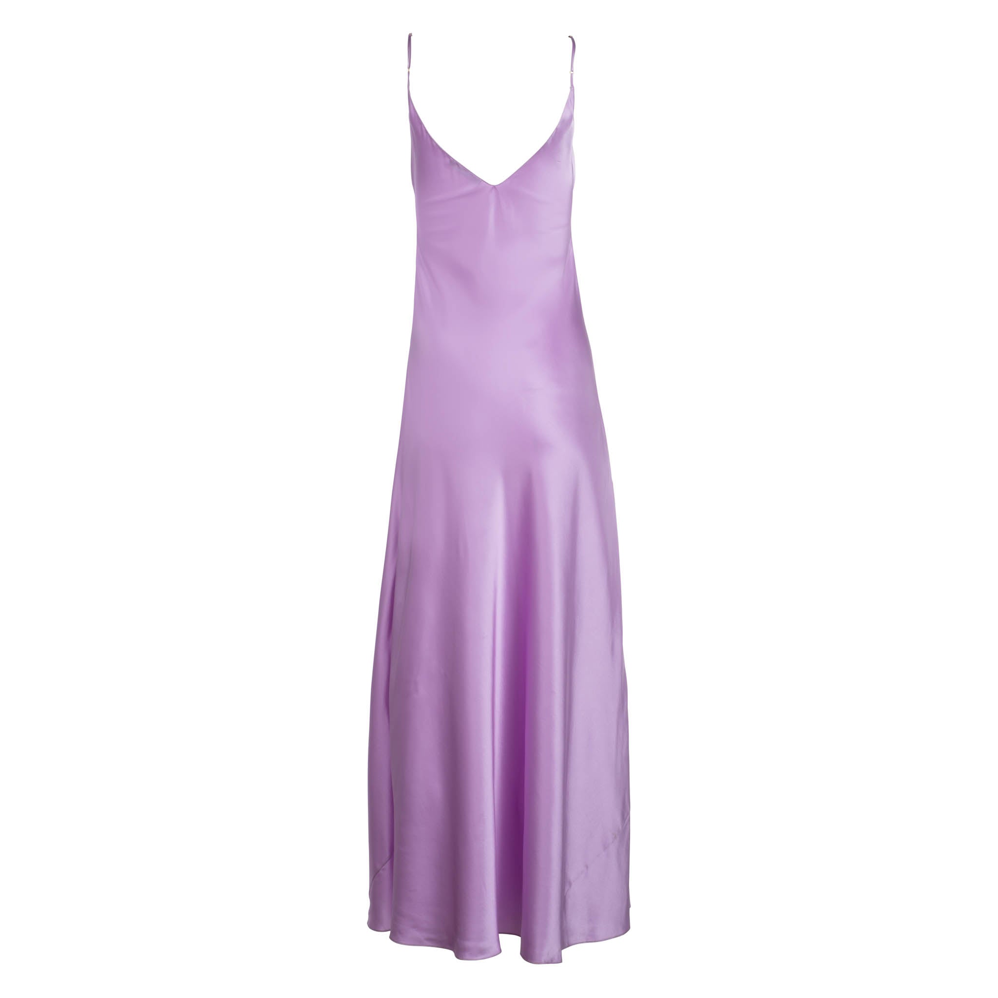 purple silk slip dress Silk slip dress in purple - Vince