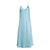 Tulum Blue Midi Slip Dress