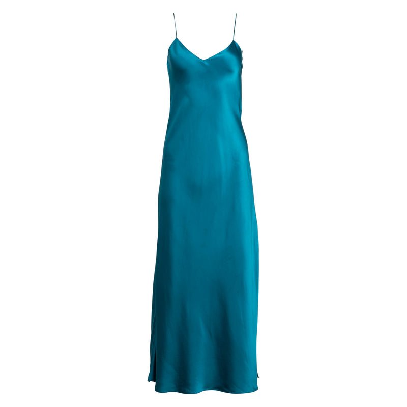dannijo tie dye silk slip dress Multi Tie Dye Long Slip Dress
