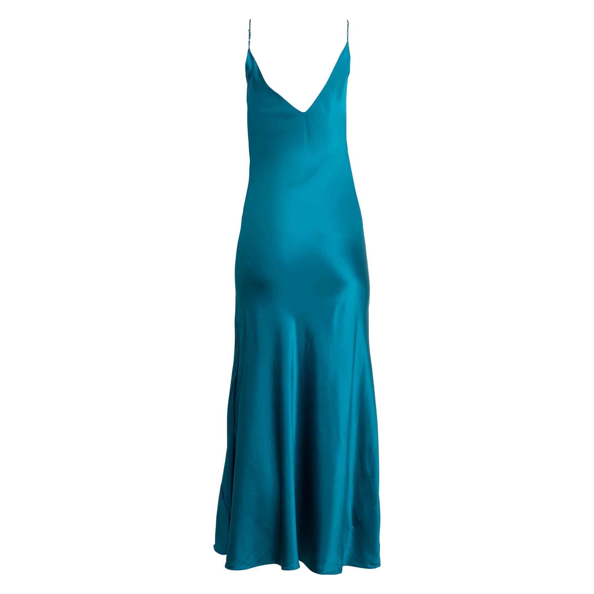 Teal Maxi Slip Dress | Dannijo Teal Maxi Slip Dress | Dannijo