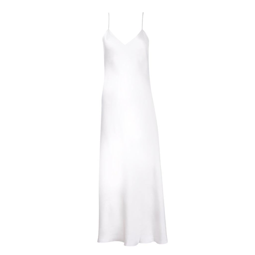 White Maxi Slip Dress | Dannijo White Maxi Slip Dress | Dannijo