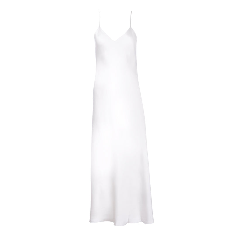 White Maxi Slip Dress | Dannijo White Maxi Slip Dress | Dannijo