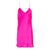 Acid Pink Mini Slip Dress