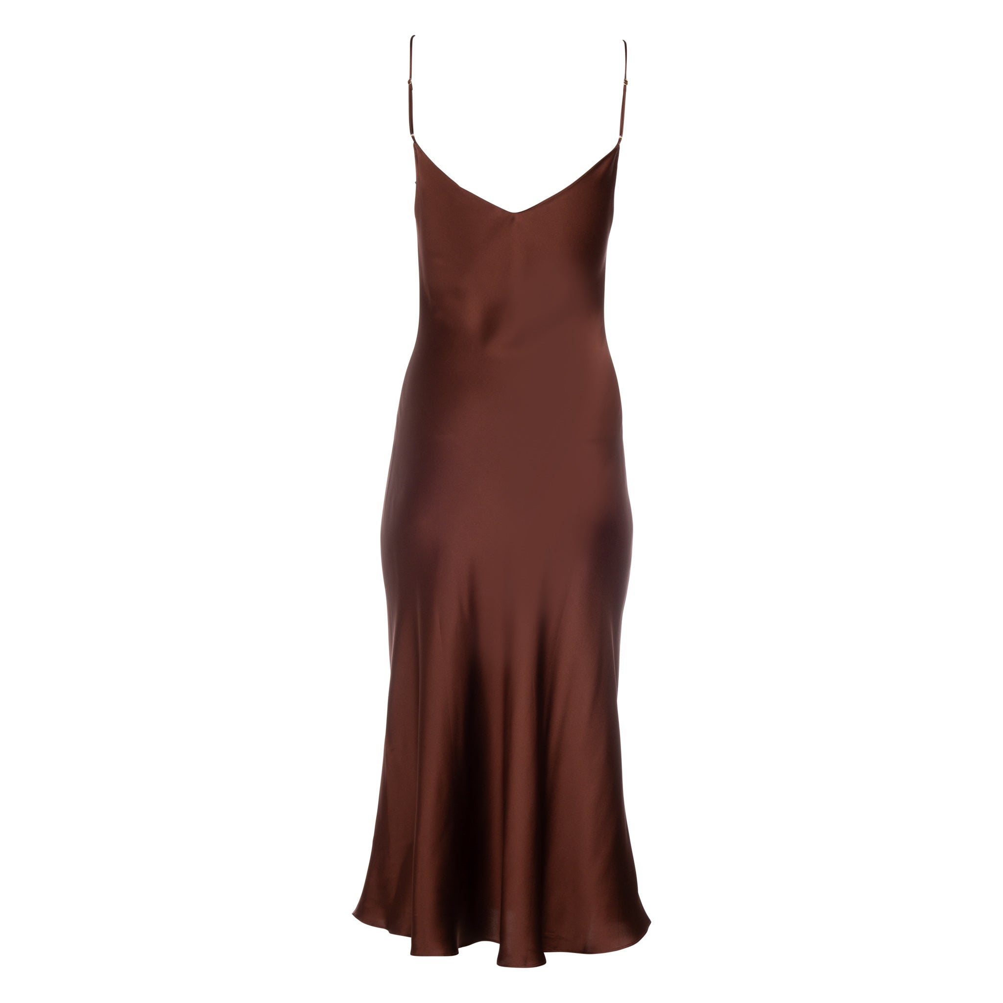 dannijo midi slip dress Vibrant Orchid Long Silk Slip Dress