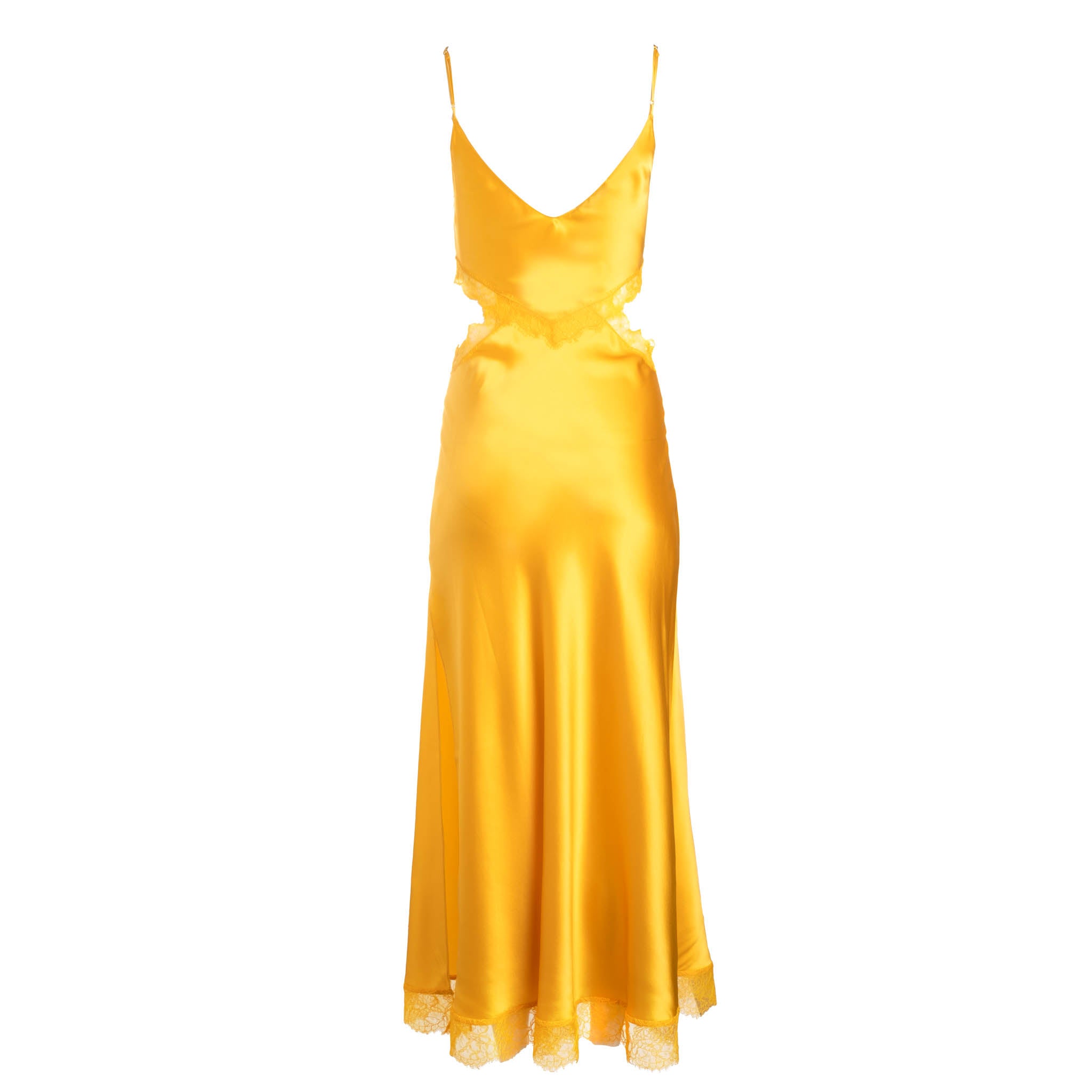 Mango Lace Cut-out Long Silk Slip Dress | Dannijo Mango Lace Cut-out Long Silk Slip Dress | Dannijo