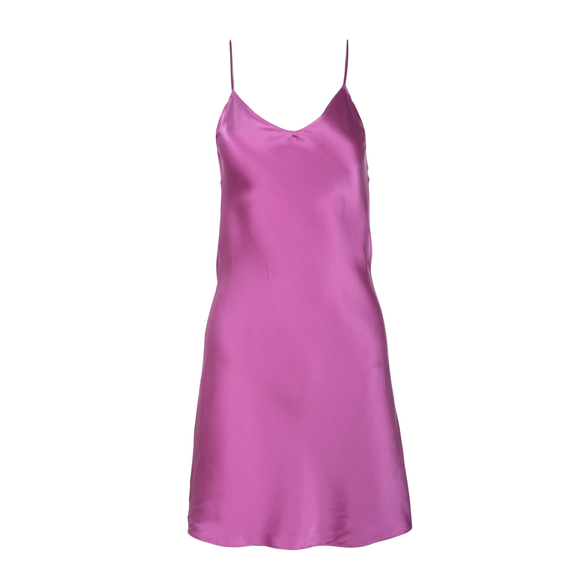Vibrant Orchid Mini Slip Dress - Dannijo