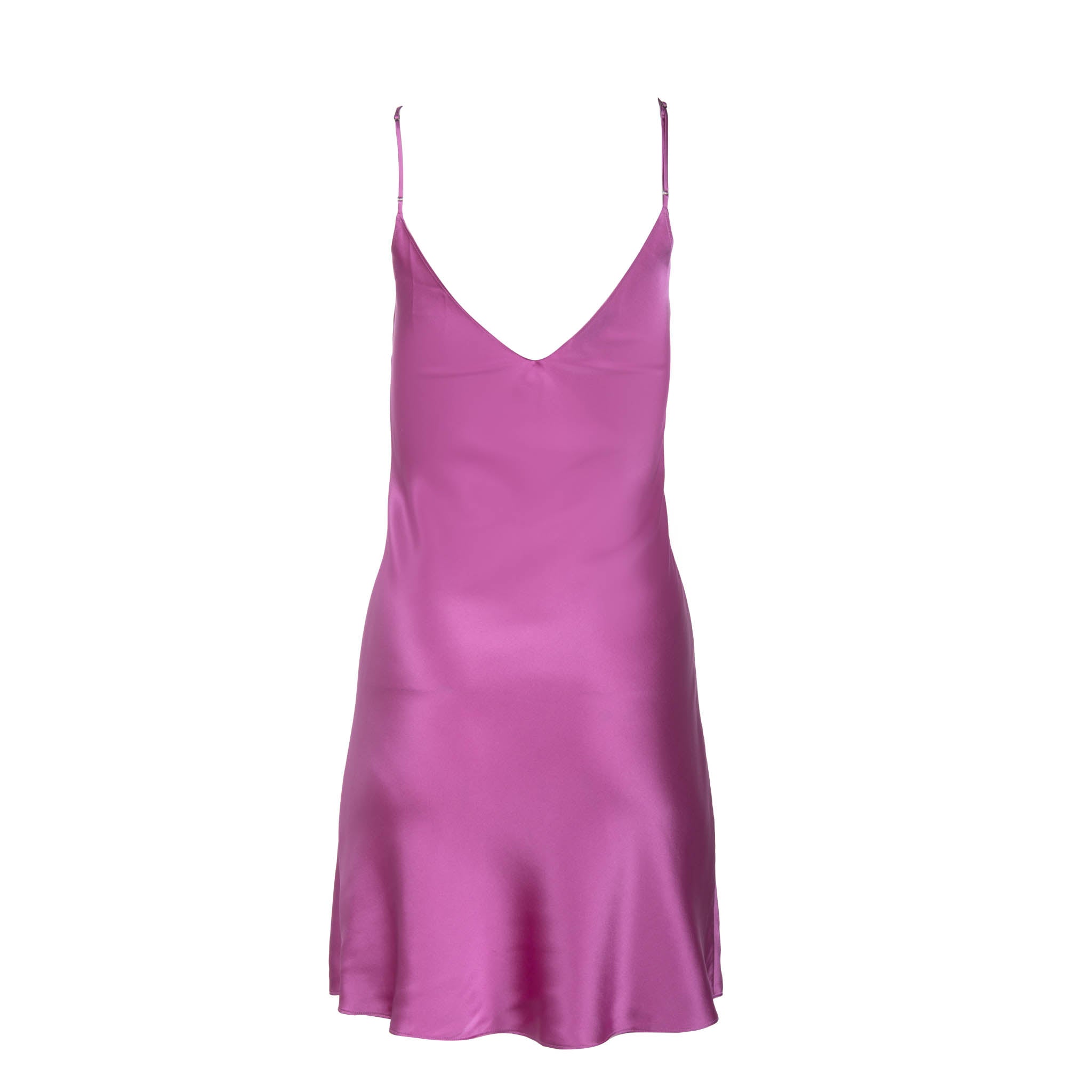Vibrant Orchid Mini Slip Dress - Dannijo