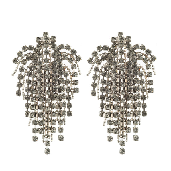 Cecile Black Diamond Earrings