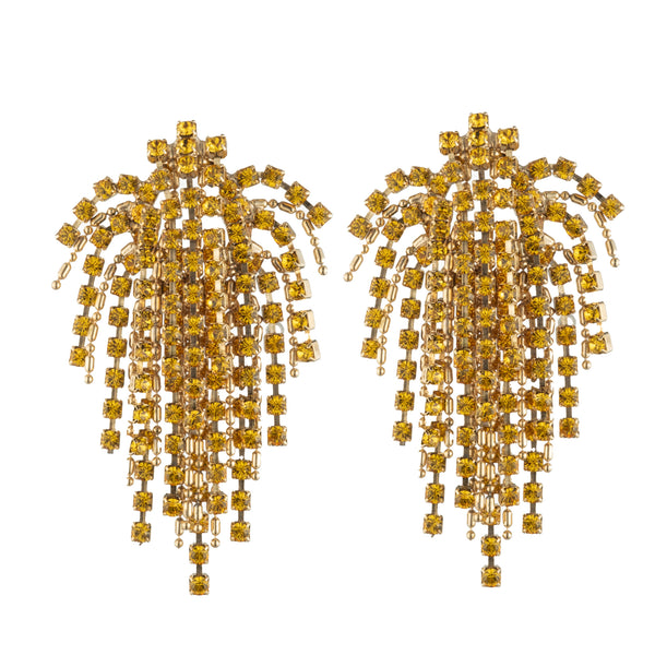 Cecile Sunflower Earrings