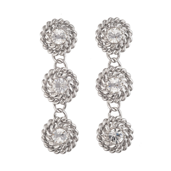 Cicely Silver Earrings