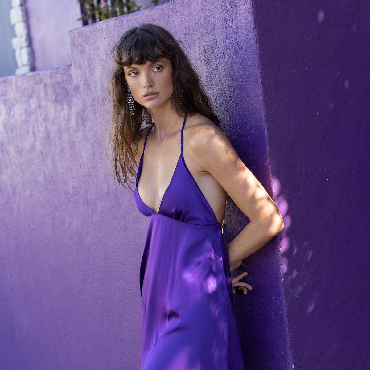 Violet Baby Doll Mini Dress | Dannijo Violet Baby Doll Mini Dress | Dannijo