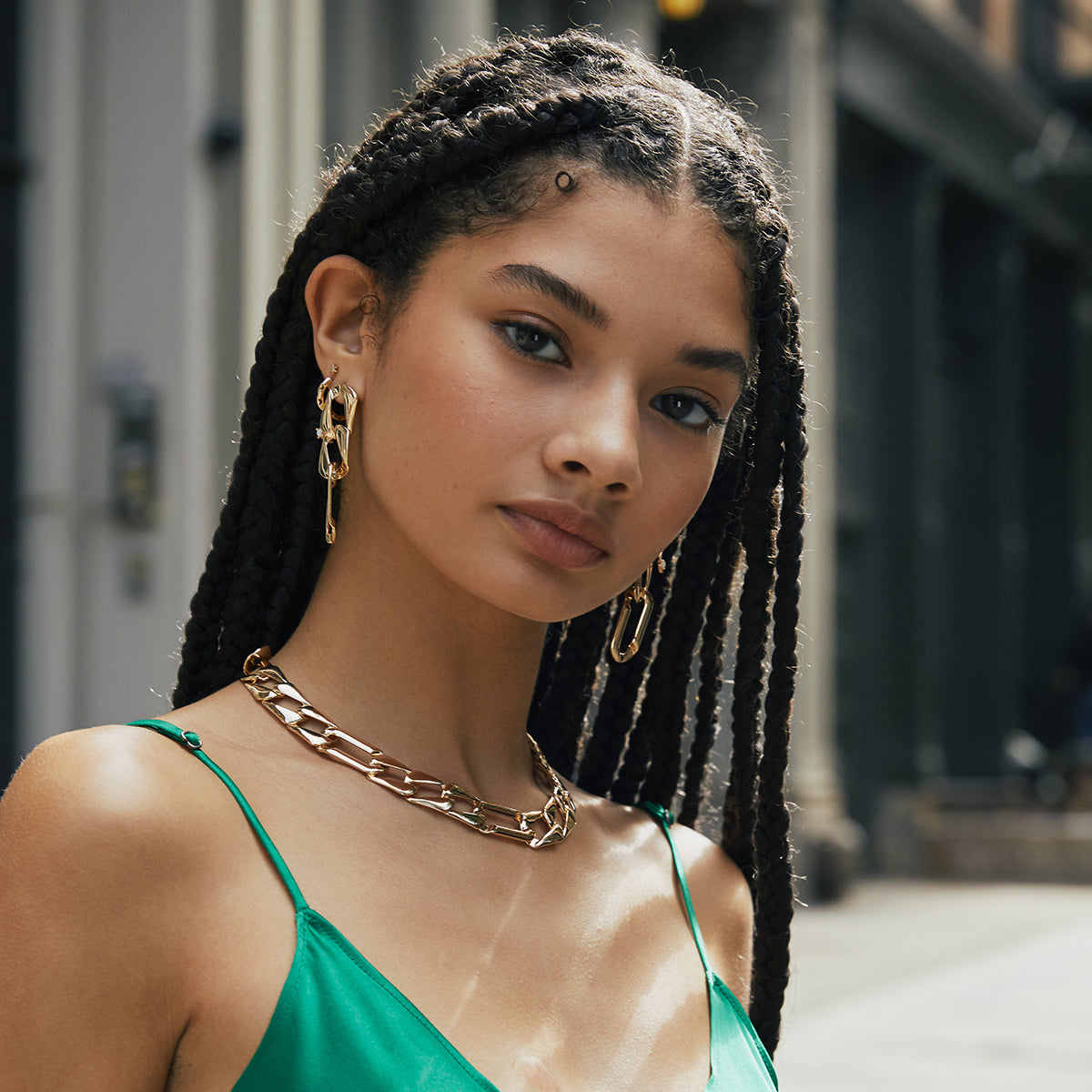 Emerald Mini Slip Dress - Dannijo