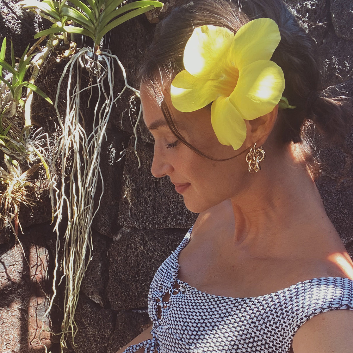 Kaia Gold Earrings - Dannijo