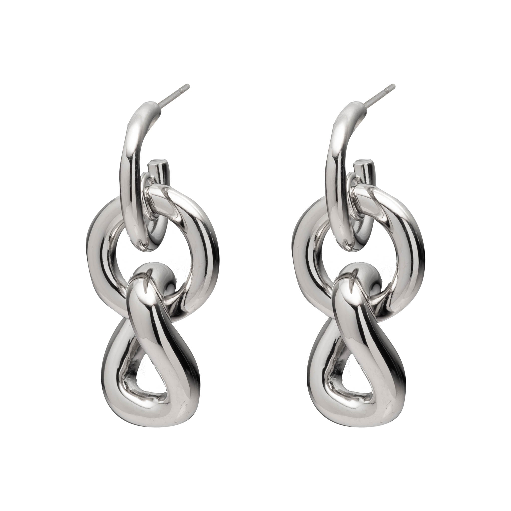 Kaia Silver Earrings - Dannijo