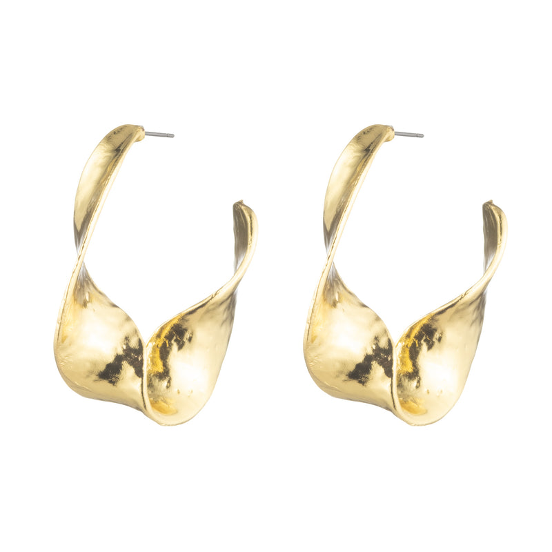 Gold Lew Earrings