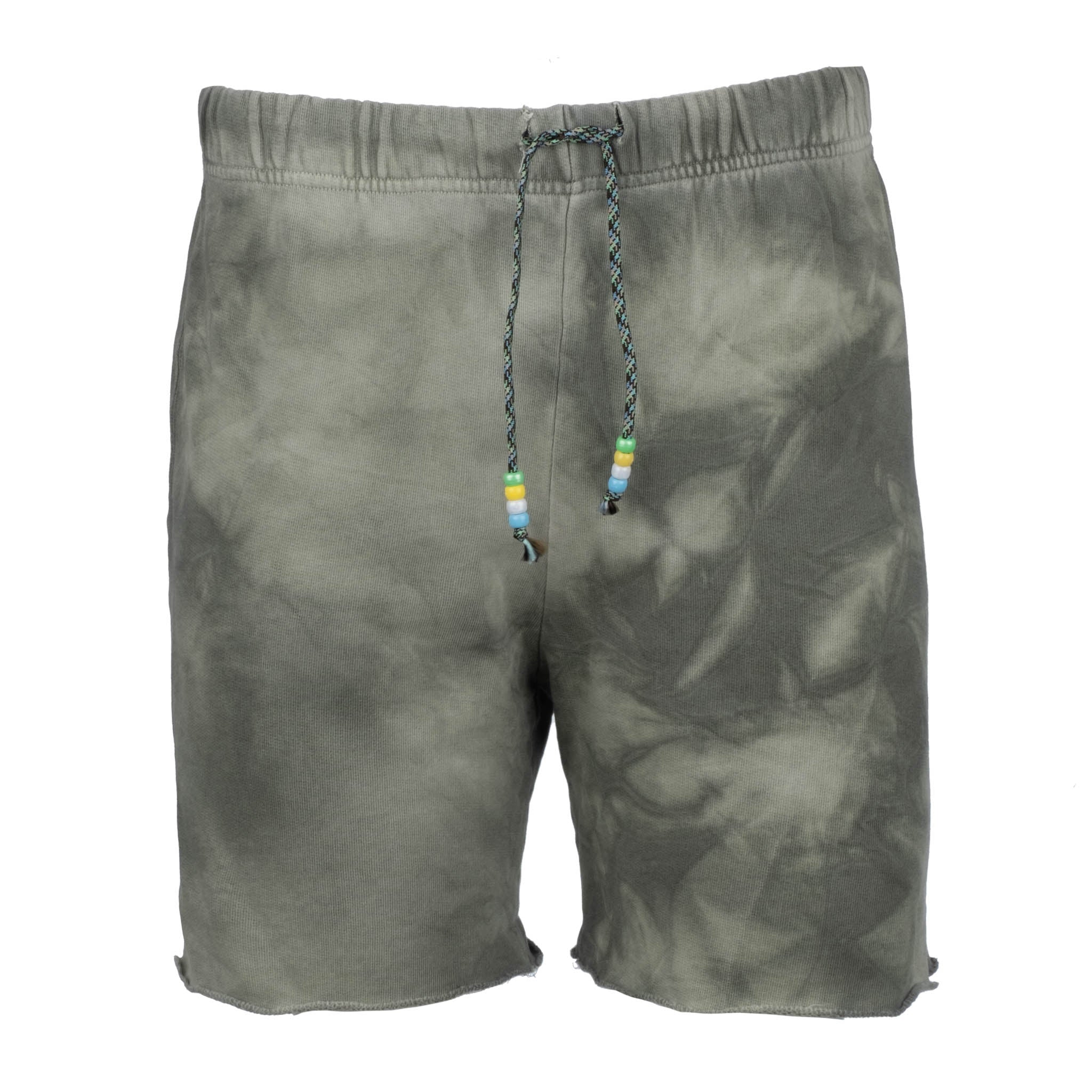 Lily Pad Sweatshorts with Beaded Drawstring - Dannijo
