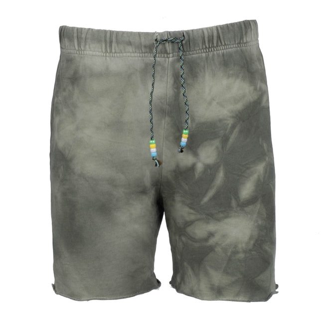 dannijo Lily Pad Sweatshorts with Beaded Drawstring