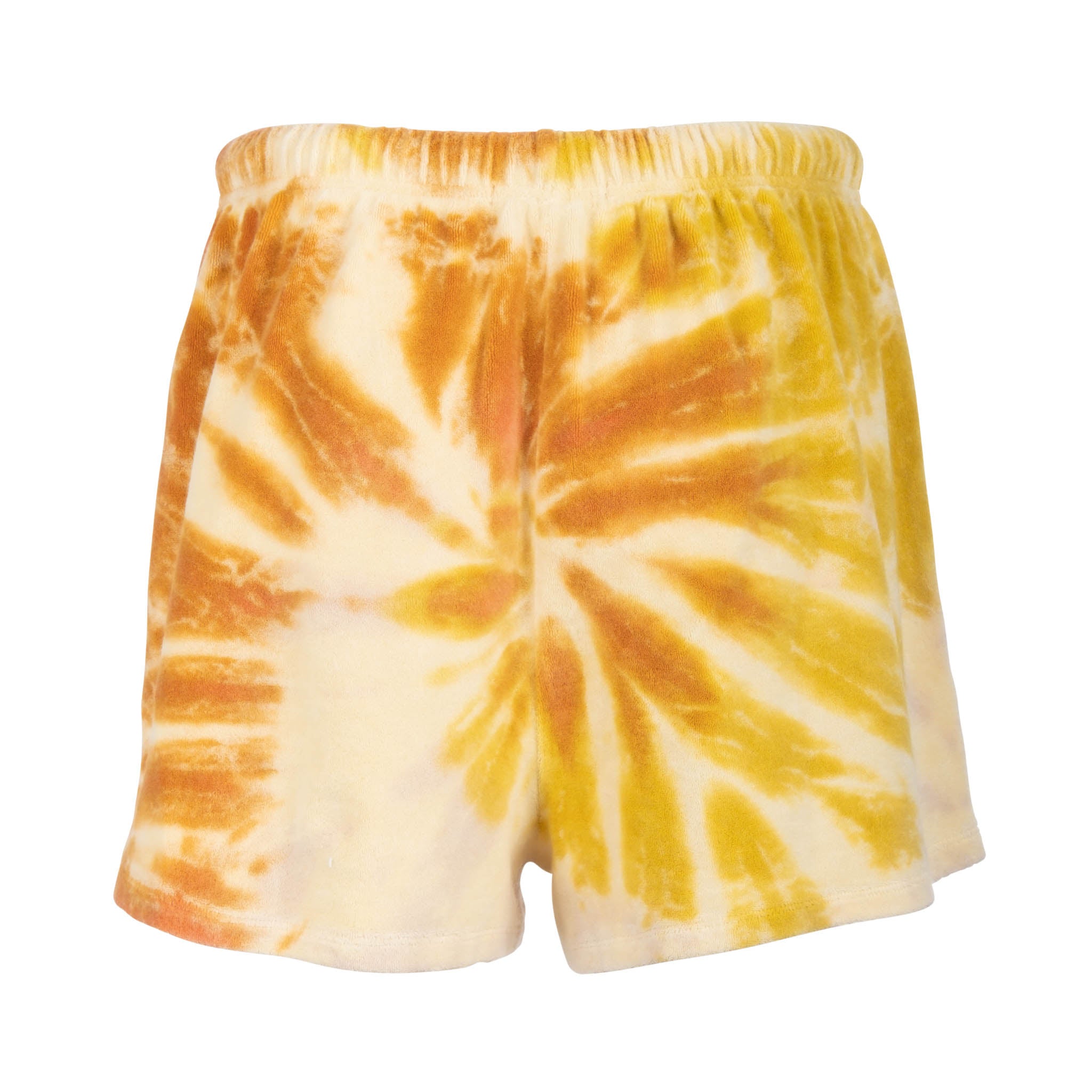 Lilac Multi Tie Dye Terry Shorts - Dannijo