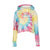 Neon Tie Dye Cropped Hoodie - Dannijo