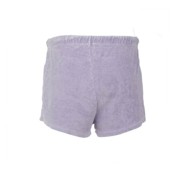 Purple Terry Shorts - Dannijo