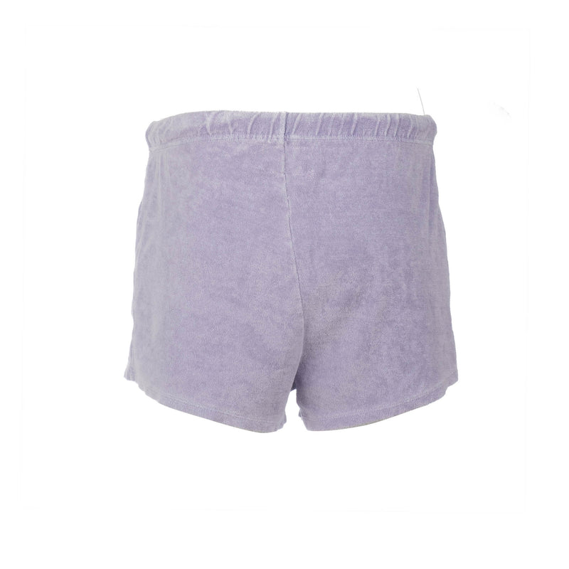 Purple Terry Shorts - Dannijo