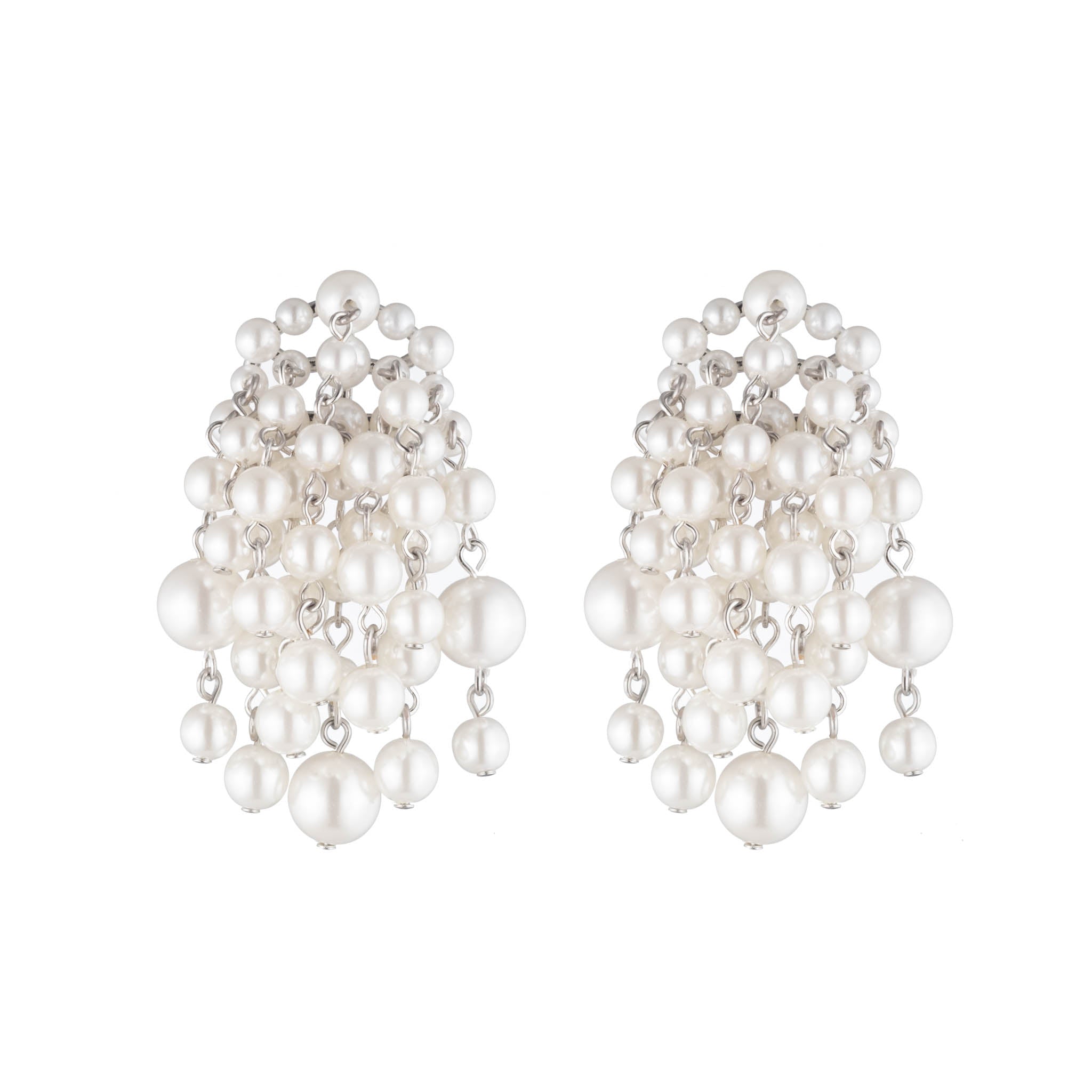 Sicily Silver Earrings