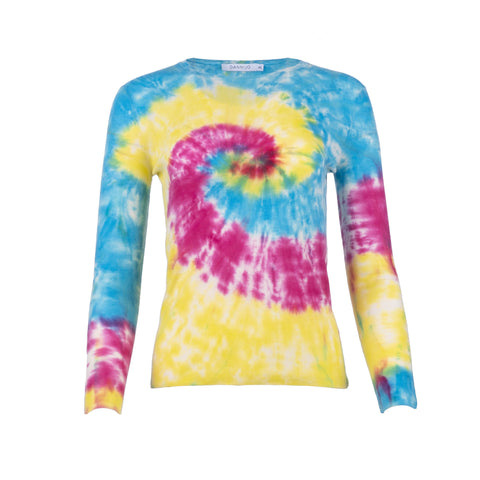 Tie Dye Crew Neck Knit - Dannijo